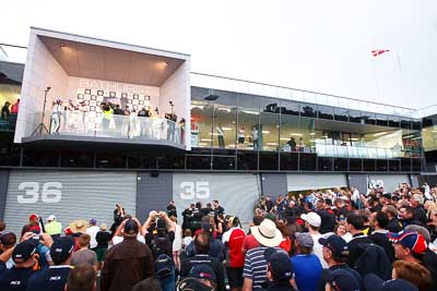 10-February-2013;Australia;Bathurst;Bathurst-12-Hour;Grand-Tourer;Mt-Panorama;NSW;New-South-Wales;Topshot;auto;endurance;motorsport;podium;racing;wide-angle