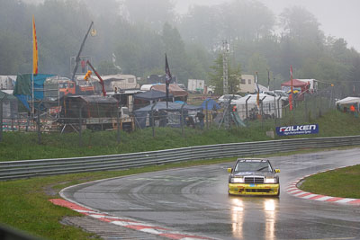 132;17-May-2013;24-Hour;Deutschland;Frank-Unverhau;Germany;Hatzenbach;Intax-Motorsport;Jörg-Hatscher;Mercedes‒AMG-190-E-25‒16;Nordschleife;Nuerburg;Nuerburgring;Nurburg;Nurburgring;Nürburg;Nürburgring;Rhineland‒Palatinate;Sebastian-Sauerbrei;Thorsten-Stadler;auto;fog;motorsport;racing;telephoto