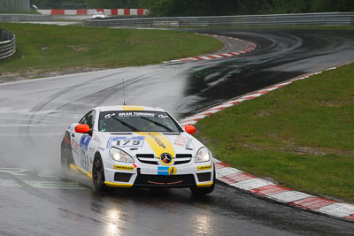 179;17-May-2013;24-Hour;Bertin-Sing;Cyndie-Allemann;Deutschland;Germany;Hatzenbach;Mercedes‒Benz-SLK-350;Nordschleife;Nuerburg;Nuerburgring;Nurburg;Nurburgring;Nürburg;Nürburgring;Rhineland‒Palatinate;Sven-Hannawald;Thorsten-Drewes;auto;motorsport;racing;telephoto