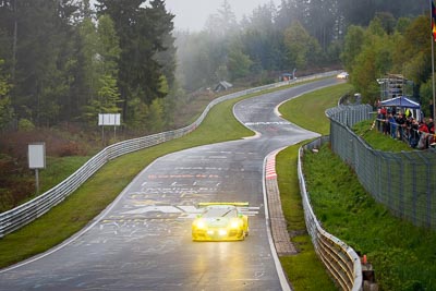 50;17-May-2013;24-Hour;Deutschland;Germany;Jörg-Bergmeister;Manthey-Racing;Marco-Holzer;Nick-Tandy;Nordschleife;Nuerburg;Nuerburgring;Nurburg;Nurburgring;Nürburg;Nürburgring;Pflanzgarten;Porsche-911-GT3-R;Rhineland‒Palatinate;Richard-Lietz;auto;fog;motorsport;racing;telephoto