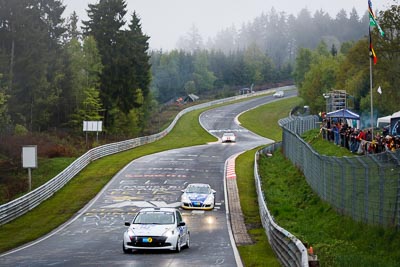 143;17-May-2013;24-Hour;Deutschland;Germany;Mohammed-Al-Owais;Nadir-Zuhour;Nordschleife;Nuerburg;Nuerburgring;Nurburg;Nurburgring;Nürburg;Nürburgring;Omran-Al-Owais;Pflanzgarten;Renault-Clio-Cup;Rhineland‒Palatinate;Roadrunner-Racing-GmbH;Umair-Ahmed-Khan;auto;fog;motorsport;racing;telephoto