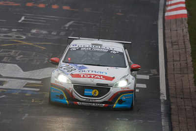 208;17-May-2013;24-Hour;Deutschland;Germany;Julien-Piquet;Jürgen-Nett;Michael-Bohrer;Nordschleife;Nuerburg;Nuerburgring;Nurburg;Nurburgring;Nürburg;Nürburgring;Peugeot-208-GTI;Peugeot-Automobiles;Pflanzgarten;Rhineland‒Palatinate;Stephane-Caillet;Stéphane-Caillet;auto;motorsport;racing;super-telephoto;telephoto