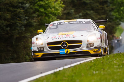 23;18-May-2013;23;24-Hour;Alexander-Roloff;Deutschland;Flugplatz;Germany;Jan-Seyffarth;Lance-David-Arnold;Mercedes‒Benz-SLS-AMG-GT3;Nordschleife;Nuerburg;Nuerburgring;Nurburg;Nurburgring;Nürburg;Nürburgring;ROWE-Racing;Rhineland‒Palatinate;Thomas-Jaeger;Thomas-Jäger;auto;motorsport;racing;super-telephoto;telephoto