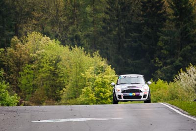 129;18-May-2013;24-Hour;BMW-Mini-JCW;Christopher-Peters;Deutschland;Flugplatz;Germany;Julian-Dercks;Lothar-Wilms;Nordschleife;Nuerburg;Nuerburgring;Nurburg;Nurburgring;Nürburg;Nürburgring;Ralf-Zensen;Rhineland‒Palatinate;auto;motorsport;racing;super-telephoto;telephoto