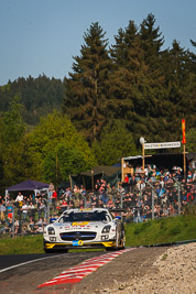 22;18-May-2013;22;24-Hour;Brünnchen;Deutschland;Germany;Jan-Seyffarth;Klaus-Graf;Mercedes‒Benz-SLS-AMG-GT3;Nico-Bastian;Nordschleife;Nuerburg;Nuerburgring;Nurburg;Nurburgring;Nürburg;Nürburgring;ROWE-Racing;Rhineland‒Palatinate;Thomas-Jaeger;Thomas-Jäger;auto;motorsport;racing;telephoto