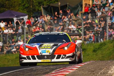 76;18-May-2013;24-Hour;76;Alexander-Mattschull;Brünnchen;Christian-Kohlhaas;Deutschland;Ferrari-458-Italia-GT3;GT-Corse;Germany;Maximilian-Götz;Nordschleife;Nuerburg;Nuerburgring;Nurburg;Nurburgring;Nürburg;Nürburgring;Patrik-Kaiser;Rhineland‒Palatinate;auto;motorsport;racing;super-telephoto;telephoto