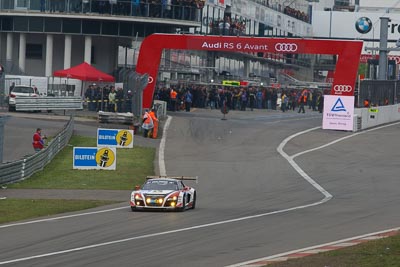 2;19-May-2013;2;24-Hour;Audi-R8-LMS-Ultra;Christian-Mamerow;Deutschland;Germany;Marc-Basseng;Nordschleife;Nuerburg;Nuerburgring;Nurburg;Nurburgring;Nürburg;Nürburgring;Prosperia‒C-Abt-Team-Mamerow;Rene-Rast;René-Rast;Rhineland‒Palatinate;Thomas-Mutsch;auto;motorsport;racing;super-telephoto;telephoto