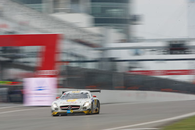 21;19-May-2013;21;24-Hour;Christian-Hohenadel;Deutschland;Germany;Kenneth-Heyer;Marko-Hartung;Mercedes‒Benz-SLS-AMG-GT3;Nordschleife;Nuerburg;Nuerburgring;Nurburg;Nurburgring;Nürburg;Nürburgring;ROWE-Racing;Rhineland‒Palatinate;Roland-Rehfeld;auto;motorsport;racing;super-telephoto;telephoto