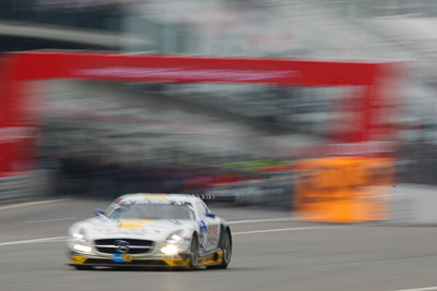 22;19-May-2013;22;24-Hour;Deutschland;Germany;Jan-Seyffarth;Klaus-Graf;Mercedes‒Benz-SLS-AMG-GT3;Nico-Bastian;Nordschleife;Nuerburg;Nuerburgring;Nurburg;Nurburgring;Nürburg;Nürburgring;ROWE-Racing;Rhineland‒Palatinate;Thomas-Jaeger;Thomas-Jäger;auto;motorsport;racing;super-telephoto;telephoto