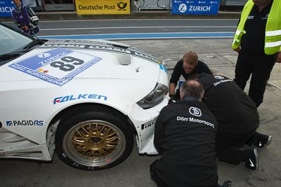 89;19-May-2013;24-Hour;Andreas-Weishaupt;BMW-Z4-Coupé;Deutschland;Dörr-Motorsport-GmbH;Frank-Weishar;Germany;Nordschleife;Nuerburg;Nuerburgring;Nurburg;Nurburgring;Nürburg;Nürburgring;Rhineland‒Palatinate;Robert-Thomson;Stefan-Aust;atmosphere;auto;motorsport;paddock;pitlane;racing;telephoto;wide-angle