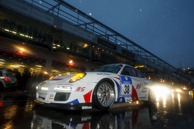 38;19-May-2013;24-Hour;38;Deutschland;Franck-Bulté;Germany;Henry-Patrick;Jean‒Luc-Deblangey;Kremer-Racing;Nordschleife;Nuerburg;Nuerburgring;Nurburg;Nurburgring;Nürburg;Nürburgring;Pascal-Bour;Porsche-997-GT3;Rhineland‒Palatinate;atmosphere;auto;motorsport;paddock;pitlane;racing;telephoto;wide-angle