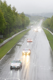 46;20-May-2013;24-Hour;Andreas-Ziegler;Deutschland;Don-Stephano;Germany;Ilya-Melnikov;Michael-Heimrich;Nordschleife;Nuerburg;Nuerburgring;Nurburg;Nurburgring;Nürburg;Nürburgring;Porsche-911-GT3-Cup;Rhineland‒Palatinate;auto;fog;landscape;motorsport;racing;scenery;telephoto