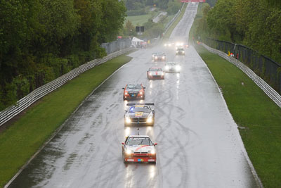 140;20-May-2013;24-Hour;Deutschland;Germany;Jürgen-Schulten;Kissling-Motorsport;Nordschleife;Nuerburg;Nuerburgring;Nurburg;Nurburgring;Nürburg;Nürburgring;Olaf-Beckmann;Opel-Manta;Peter-Hass;Rhineland‒Palatinate;Volker-Strycek;auto;fog;landscape;motorsport;racing;scenery;telephoto