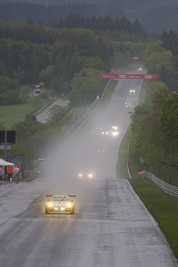 28;20-May-2013;24-Hour;Deutschland;Germany;Harald-Schlotter;Jens-Richter;Manthey-Racing;Marco-Schelp;Nordschleife;Nuerburg;Nuerburgring;Nurburg;Nurburgring;Nürburg;Nürburgring;Otto-Klohs;Porsche-911-GT3-R;Rhineland‒Palatinate;auto;fog;motorsport;racing;super-telephoto;telephoto