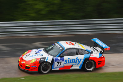 77;20-May-2013;24-Hour;77;Deutschland;Germany;Jos-Menten;Karussell;Nordschleife;Nuerburg;Nuerburgring;Nurburg;Nurburgring;Nürburg;Nürburgring;Porsche-911-GT3-Cup;Rhineland‒Palatinate;Rodney-Forbes;Stef-Vancampenhoud;Stefan-Landmann;auto;motorsport;raceunion-Teichmann-Racing;racing;telephoto