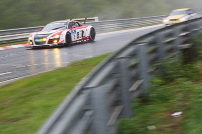 2;2;20-May-2013;24-Hour;Audi-R8-LMS-Ultra;Christian-Mamerow;Deutschland;Germany;Karussell;Marc-Basseng;Nordschleife;Nuerburg;Nuerburgring;Nurburg;Nurburgring;Nürburg;Nürburgring;Prosperia‒C-Abt-Team-Mamerow;Rene-Rast;René-Rast;Rhineland‒Palatinate;Thomas-Mutsch;auto;motorsport;racing;telephoto