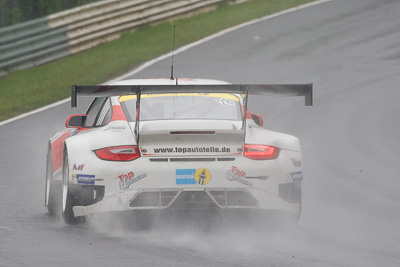 28;20-May-2013;24-Hour;Deutschland;Germany;Harald-Schlotter;Jens-Richter;Karussell;Manthey-Racing;Marco-Schelp;Nordschleife;Nuerburg;Nuerburgring;Nurburg;Nurburgring;Nürburg;Nürburgring;Otto-Klohs;Porsche-911-GT3-R;Rhineland‒Palatinate;auto;motorsport;racing;super-telephoto;telephoto