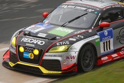 111;20-May-2013;24-Hour;Audi-TT-RS-20;Christoph-Breuer;Deutschland;Dieter-Schmidtmann;Elmar-Deegener;Germany;Jürgen-Wohlfahrt;Karussell;Nordschleife;Nuerburg;Nuerburgring;Nurburg;Nurburgring;Nürburg;Nürburgring;Raeder-Motorsport;Rhineland‒Palatinate;auto;motorsport;racing;super-telephoto;telephoto