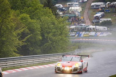 11;11;20-May-2013;24-Hour;Deutschland;Germany;Klaus-Abbelen;Nordschleife;Nuerburg;Nuerburgring;Nurburg;Nurburgring;Nürburg;Nürburgring;Patrick-Huisman;Patrick-Pilet;Porsche-997-GT3-R;Rhineland‒Palatinate;Sabine-Schmitz;auto;fog;motorsport;racing;telephoto