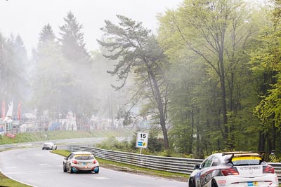 215;20-May-2013;24-Hour;Bradley-Philpot;Deutschland;Germany;Gonzalo-Martin-de-Andres;Hohe-Acht;Mathieu-Sentis;Nordschleife;Nuerburg;Nuerburgring;Nurburg;Nurburgring;Nürburg;Nürburgring;Peugeot-208-GTI;Peugeot-Automobiles;Rhineland‒Palatinate;Stephan-Epp;Wippermann;auto;fog;motorsport;racing;telephoto