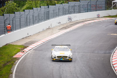 23;20-May-2013;23;24-Hour;Alexander-Roloff;Deutschland;Ex‒Mühle;Germany;Jan-Seyffarth;Lance-David-Arnold;Mercedes‒Benz-SLS-AMG-GT3;Nordschleife;Nuerburg;Nuerburgring;Nurburg;Nurburgring;Nürburg;Nürburgring;ROWE-Racing;Rhineland‒Palatinate;Thomas-Jaeger;Thomas-Jäger;auto;motorsport;racing;telephoto