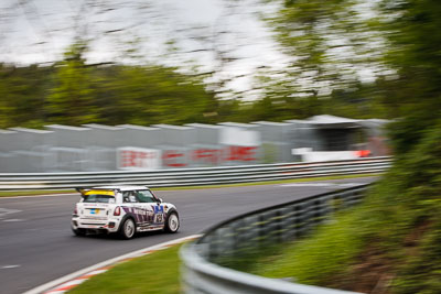 129;20-May-2013;24-Hour;BMW-Mini-JCW;Christopher-Peters;Deutschland;Ex‒Mühle;Germany;Julian-Dercks;Lothar-Wilms;Nordschleife;Nuerburg;Nuerburgring;Nurburg;Nurburgring;Nürburg;Nürburgring;Ralf-Zensen;Rhineland‒Palatinate;auto;motorsport;racing;telephoto