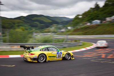 50;20-May-2013;24-Hour;Deutschland;Germany;Jörg-Bergmeister;Manthey-Racing;Marco-Holzer;Nick-Tandy;Nordschleife;Nuerburg;Nuerburgring;Nurburg;Nurburgring;Nürburg;Nürburgring;Porsche-911-GT3-R;Rhineland‒Palatinate;Richard-Lietz;Wehrseifen;auto;clouds;landscape;motorsport;racing;scenery;telephoto;wide-angle