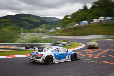 4;20-May-2013;24-Hour;4;Audi-R8-LMS-Ultra;Deutschland;Ferdinand-Stuck;Frank-Stippler;Germany;Johannes-Stuck;Michael-Ammermüller;Nordschleife;Nuerburg;Nuerburgring;Nurburg;Nurburgring;Nürburg;Nürburgring;Phoenix-Racing;Rhineland‒Palatinate;Wehrseifen;auto;clouds;landscape;motorsport;racing;scenery;telephoto;wide-angle