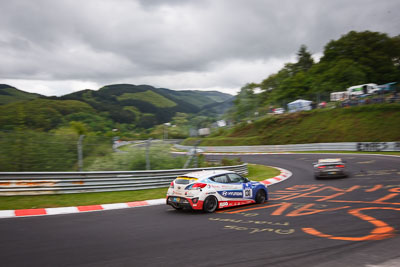 130;20-May-2013;24-Hour;Brice-Bosi;Deutschland;Germany;Hyundai-Motor-Deutschland;Hyundai-Veloster-Turbo;Markus-Lungstrass;Martin-Zondler;Nordschleife;Nuerburg;Nuerburgring;Nurburg;Nurburgring;Nürburg;Nürburgring;Paul-Englert;Rhineland‒Palatinate;Wehrseifen;auto;clouds;landscape;motorsport;racing;scenery;telephoto;wide-angle