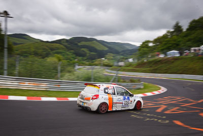 139;20-May-2013;24-Hour;Deutschland;Germany;Massimiliano-Girardo;Nicolas-Abril;Nordschleife;Nuerburg;Nuerburgring;Nurburg;Nurburgring;Nürburg;Nürburgring;Renault-Clio;Rhineland‒Palatinate;Wehrseifen;Xavier-Lamadrid;auto;clouds;landscape;motorsport;racing;scenery;telephoto;wide-angle