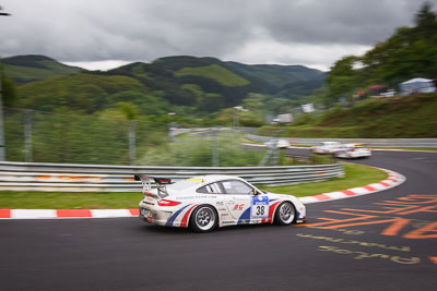 38;20-May-2013;24-Hour;38;Deutschland;Franck-Bulté;Germany;Henry-Patrick;Jean‒Luc-Deblangey;Kremer-Racing;Nordschleife;Nuerburg;Nuerburgring;Nurburg;Nurburgring;Nürburg;Nürburgring;Pascal-Bour;Porsche-997-GT3;Rhineland‒Palatinate;Wehrseifen;auto;clouds;landscape;motorsport;racing;scenery;telephoto;wide-angle