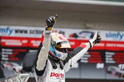 20-May-2013;24-Hour;Black-Falcon;Deutschland;Germany;Nordschleife;Nuerburg;Nuerburgring;Nurburg;Nurburgring;Nürburg;Nürburgring;Rhineland‒Palatinate;Sean-Edwards;atmosphere;auto;celebration;motorsport;paddock;portrait;racing;telephoto