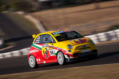 96;7-February-2014;Australia;Bathurst;Bathurst-12-Hour;Fiat-Abarth-500;Fiat-Abarth-Motorsport;Gregory-Hede;Luke-Youlden;Mike-Sinclair;NSW;New-South-Wales;Paul-Gover;auto;endurance;motorsport;racing;super-telephoto