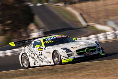 84;7-February-2014;Australia;Bathurst;Bathurst-12-Hour;HTP-Motorsport;Harold-Primat;Maximilian-Buhk;Mercedes‒Benz-SLS-AMG-GT3;NSW;New-South-Wales;Thomas-Jaeger;Thomas-Jäger;auto;endurance;motorsport;racing;super-telephoto