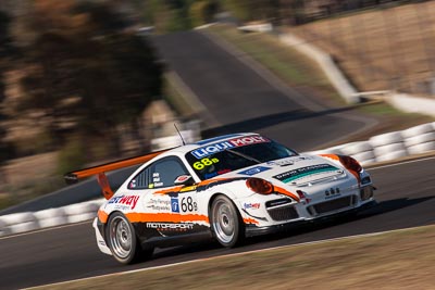 68;68;7-February-2014;Australia;Bathurst;Bathurst-12-Hour;Daniel-Bilski;David-Glasson;Marcus-Mahy;Motorsport-Services;NSW;New-South-Wales;Porsche-997-GT3-Cup;auto;endurance;motorsport;racing;super-telephoto