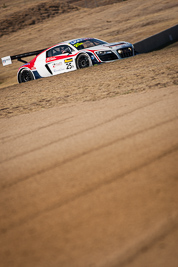 25;25;7-February-2014;Audi-R8-LMS-Ultra;Australia;Bathurst;Bathurst-12-Hour;Eric-Lux;Mark-Patterson;Markus-Winkelhock;NSW;New-South-Wales;Topshot;United-Autosports;auto;endurance;motorsport;racing;super-telephoto