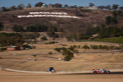 33;33;7-February-2014;Australia;Bathurst;Bathurst-12-Hour;Clearwater-Racing;Craig-Baird;Ferrari-458-Italia-GT3;Hiroshi-Hamaguchi;Matt-Griffin;Mok-Weng-Sun;NSW;New-South-Wales;auto;endurance;landscape;motorsport;racing;telephoto