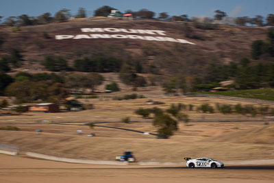 99;7-February-2014;Australia;Bathurst;Bathurst-12-Hour;Eric-Bana;Lamborghini-Gallardo-LP520;NSW;New-South-Wales;Peter-Hill;Racing-Incident;Simon-Middleton;auto;endurance;landscape;motorsport;racing;telephoto