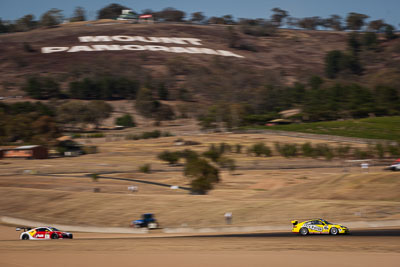 6;6;7-February-2014;Australia;Bathurst;Bathurst-12-Hour;Garth-Duffy;Michael-Hector;NSW;New-South-Wales;Porsche-997-GT3-Cup;Richard-Gartner;SAFE‒T‒STOP;Stewart-Kostera;auto;endurance;landscape;motorsport;racing;telephoto