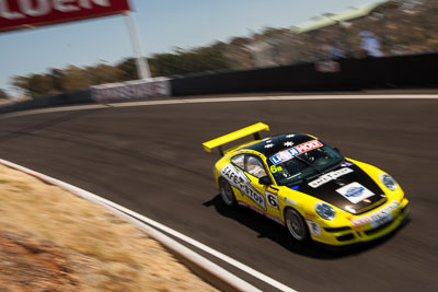 6;6;7-February-2014;Australia;Bathurst;Bathurst-12-Hour;Garth-Duffy;Michael-Hector;NSW;New-South-Wales;Porsche-997-GT3-Cup;Richard-Gartner;SAFE‒T‒STOP;Stewart-Kostera;auto;endurance;motorsport;racing;wide-angle