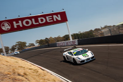 99;7-February-2014;Australia;Bathurst;Bathurst-12-Hour;Eric-Bana;Lamborghini-Gallardo-LP520;NSW;New-South-Wales;Peter-Hill;Racing-Incident;Simon-Middleton;auto;endurance;motorsport;racing;wide-angle