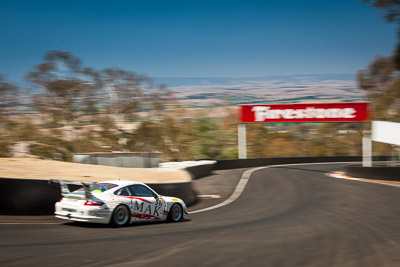 51;51;7-February-2014;Andrew-MacPherson;Australia;Bathurst;Bathurst-12-Hour;Ben-Porter;Garth-Walden;IMAKKWIKMIT;NSW;New-South-Wales;Porsche-911-GT3-Cup-S;The-Dipper;auto;endurance;motorsport;racing;wide-angle