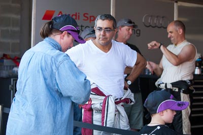 7-February-2014;Australia;Bathurst;Bathurst-12-Hour;Dean-Koutsoumidis;NSW;New-South-Wales;atmosphere;auto;endurance;motorsport;paddock;portrait;racing;telephoto