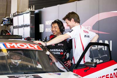 7-February-2014;Alex-Buncombe;Australia;Bathurst;Bathurst-12-Hour;NISMO-Athlete-Global-Team;NSW;New-South-Wales;Wolfgang-Reip;atmosphere;auto;endurance;motorsport;paddock;portrait;racing;telephoto