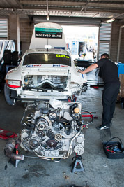 68;28mm;68;7-February-2014;Australia;Bathurst;Bathurst-12-Hour;Daniel-Bilski;David-Glasson;Marcus-Mahy;Motorsport-Services;NSW;New-South-Wales;Porsche-997-GT3-Cup;atmosphere;auto;endurance;motorsport;paddock;racing