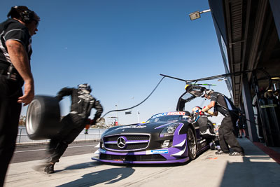 1;1;7-February-2014;Australia;Bathurst;Bathurst-12-Hour;Bernd-Schneider;Erebus-Motorsport;Erebus-Racing;Maro-Engel;Mercedes‒Benz-SLS-AMG-GT3;NSW;New-South-Wales;Nico-Bastian;atmosphere;auto;endurance;motion-blur;motorsport;pitlane;racing;wide-angle