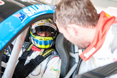 7-February-2014;Australia;Bathurst;Bathurst-12-Hour;Jason-Bright;Liam-Talbot;NSW;New-South-Wales;Skwirk;atmosphere;auto;endurance;in‒car;motorsport;paddock;portrait;racing;wide-angle