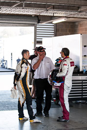 7-February-2014;Australia;Bathurst;Bathurst-12-Hour;Dean-Fiore;Dean-Koutsoumidis;Equity‒One;NSW;New-South-Wales;atmosphere;auto;endurance;garage;motorsport;paddock;portrait;racing;telephoto