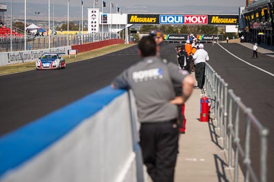 45;45;7-February-2014;Australia;Barton-Mawer;Bathurst;Bathurst-12-Hour;Duvashen-Padayachee;NSW;New-South-Wales;Porsche-997-GT3-Cup;Rencorp-Hyundai-Forklifts;Richard-Muscat;auto;endurance;motorsport;racing;telephoto