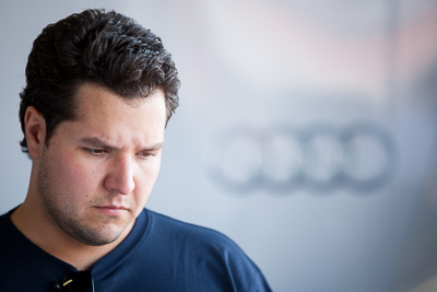 7-February-2014;Australia;Bathurst;Bathurst-12-Hour;NSW;New-South-Wales;Topshot;United-Autosports;atmosphere;auto;endurance;motorsport;portrait;racing;telephoto